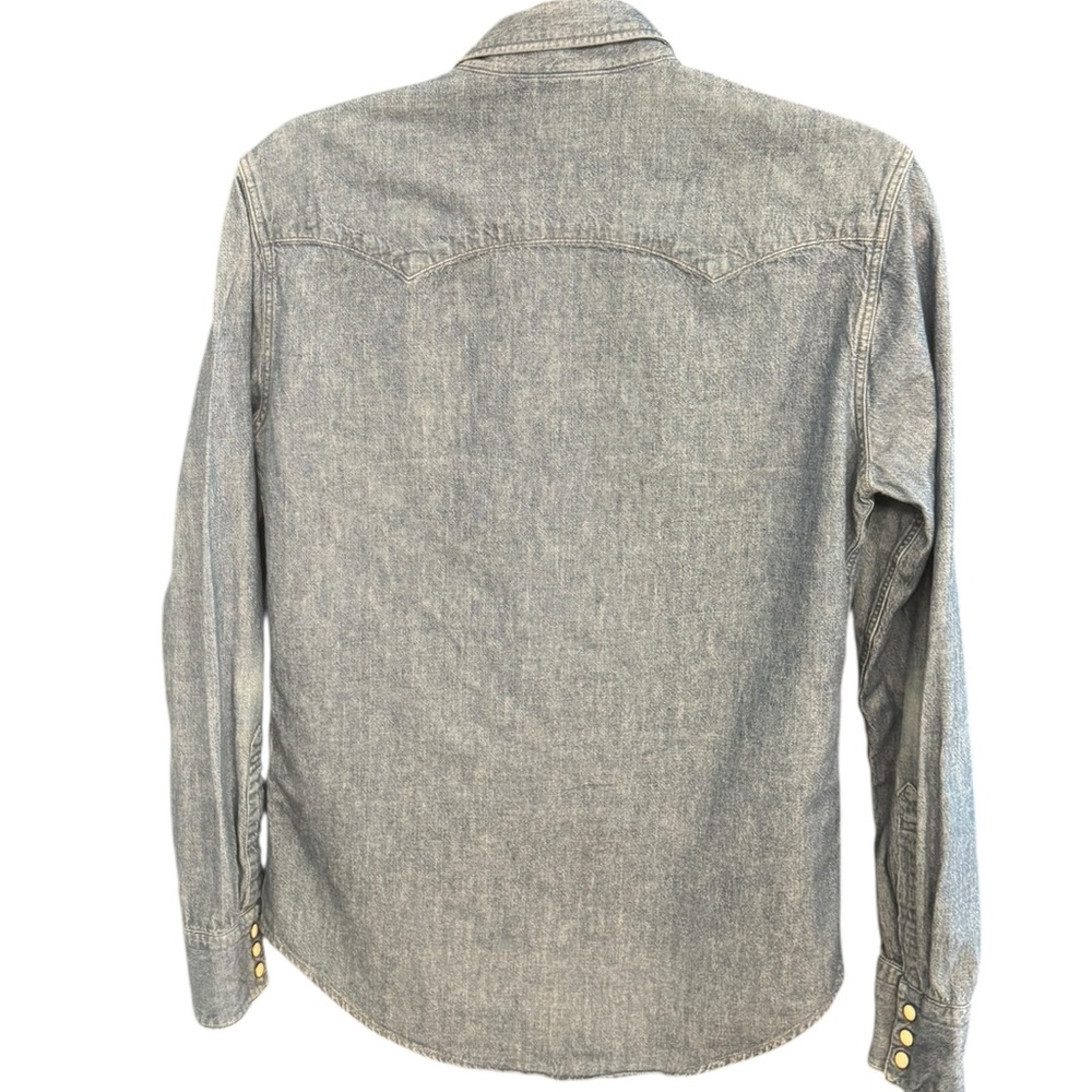 Levi's 1955 Sawtooth Japanese Selvedge Slim Fit Denim Shirt - Picture 3 of 8